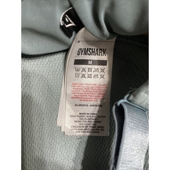 𝅺fabletics Women's Alba  High Support Bra Black/tan Gymshark Green Size Medium - Picture 5 of 5